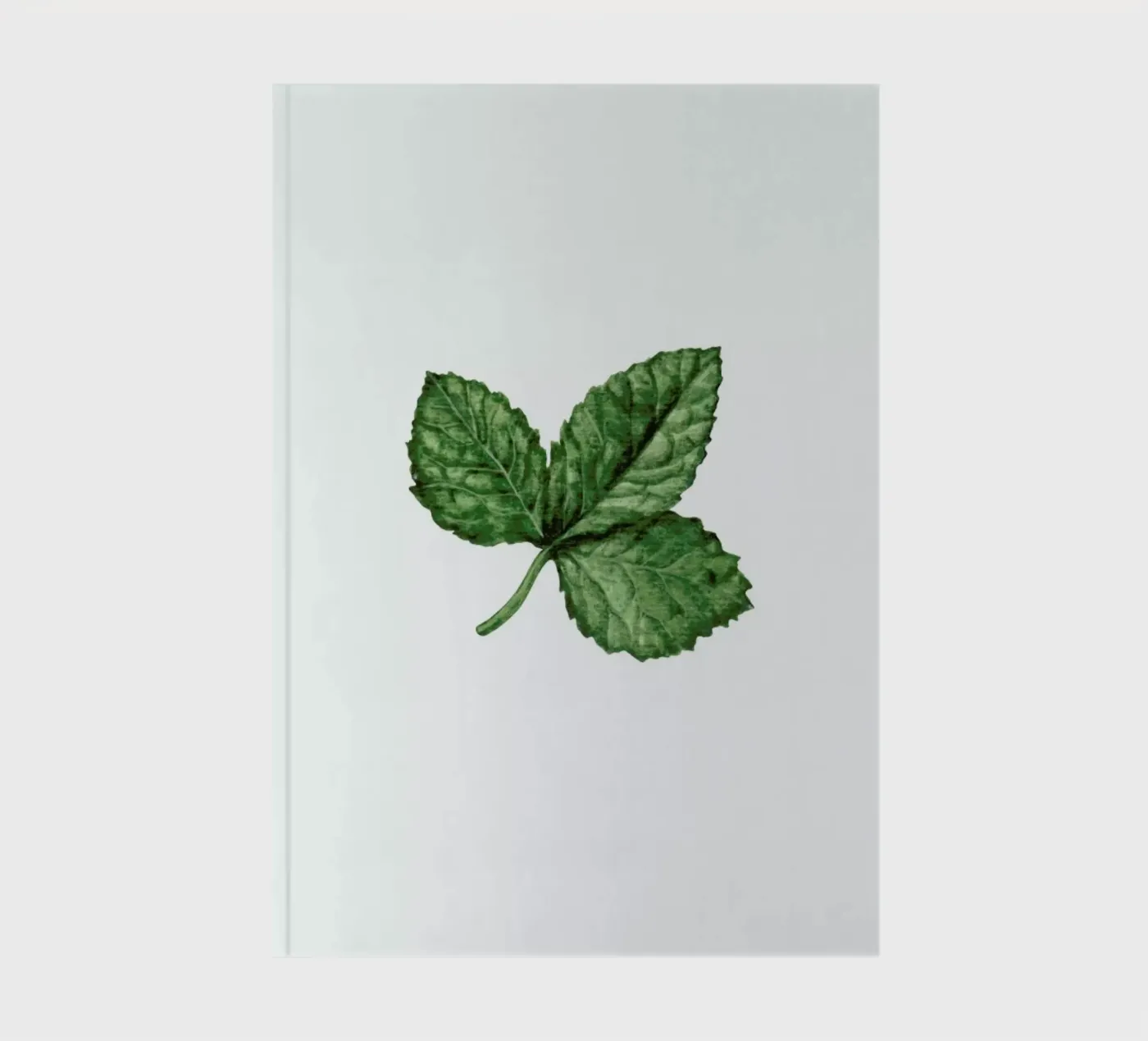 Strawberry Leaf notebook by Maria Vdovichenko