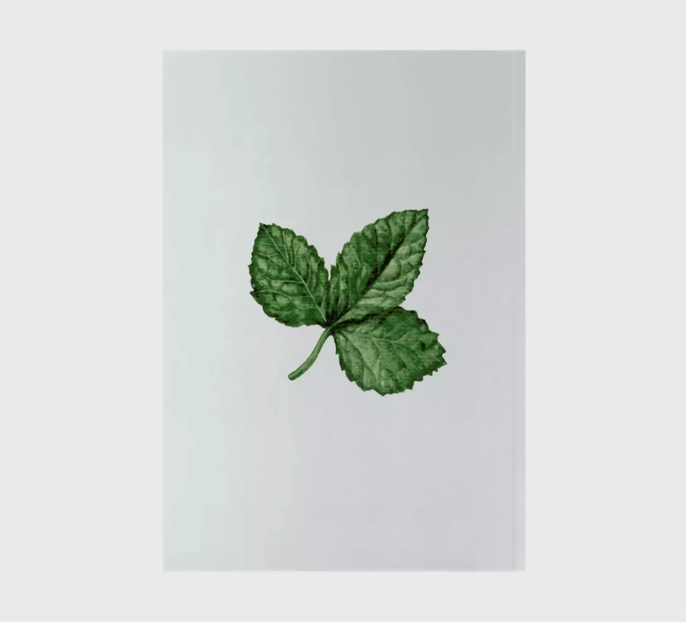 Strawberry Leaf notebook by Maria Vdovichenko