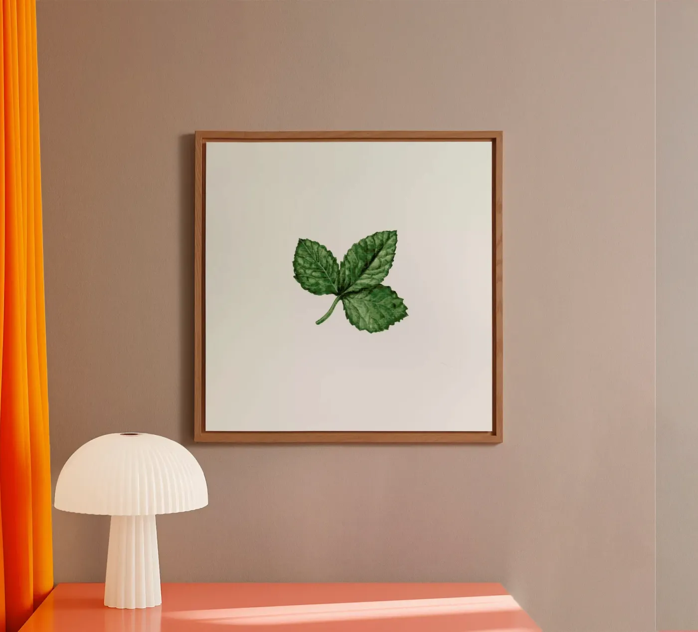 Strawberry Leaf forex-plaat van Maria Vdovichenko