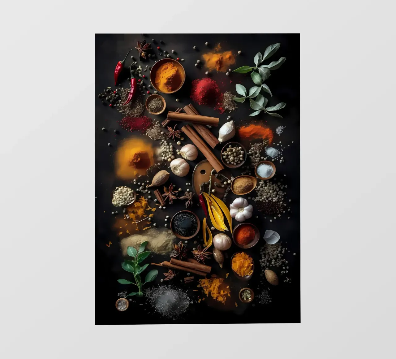 Spezie Cibo e cucina telo in pvc da Ginnery