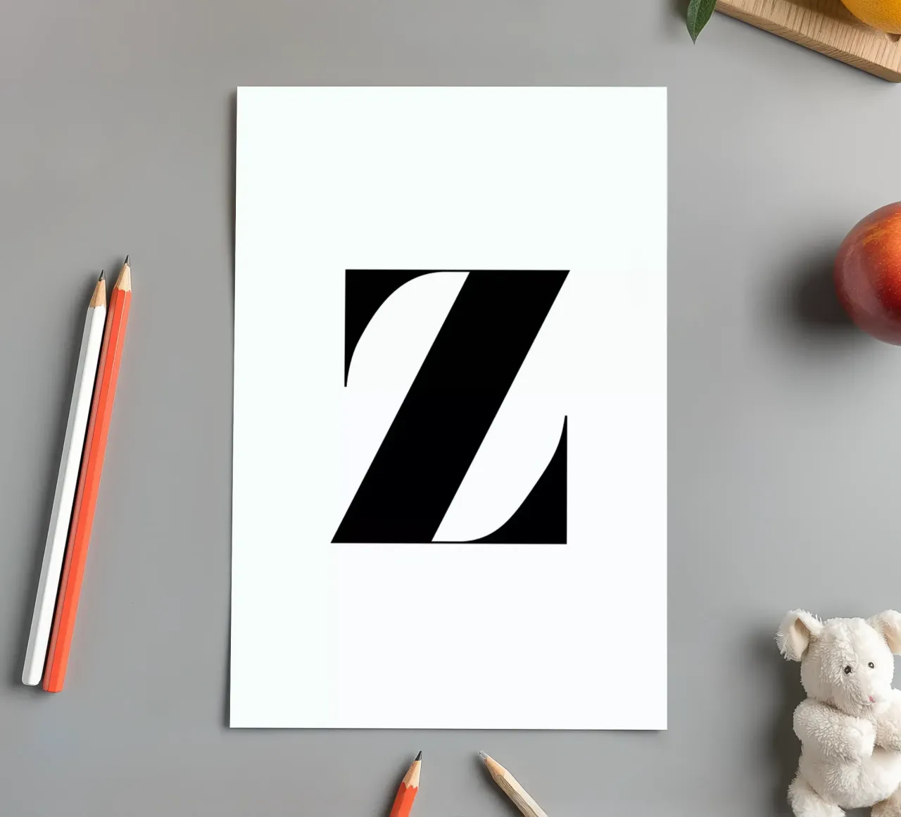 Z sticker sheet by Mottos by Sinan Saydik