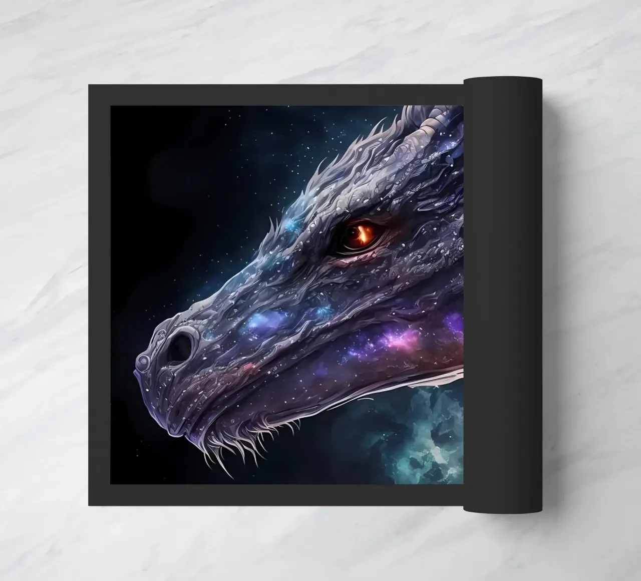Drago spaziale fantasy zerbino da Mikesell
