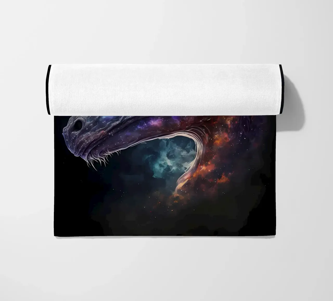 Drago spaziale fantasy telo mare da Mikesell