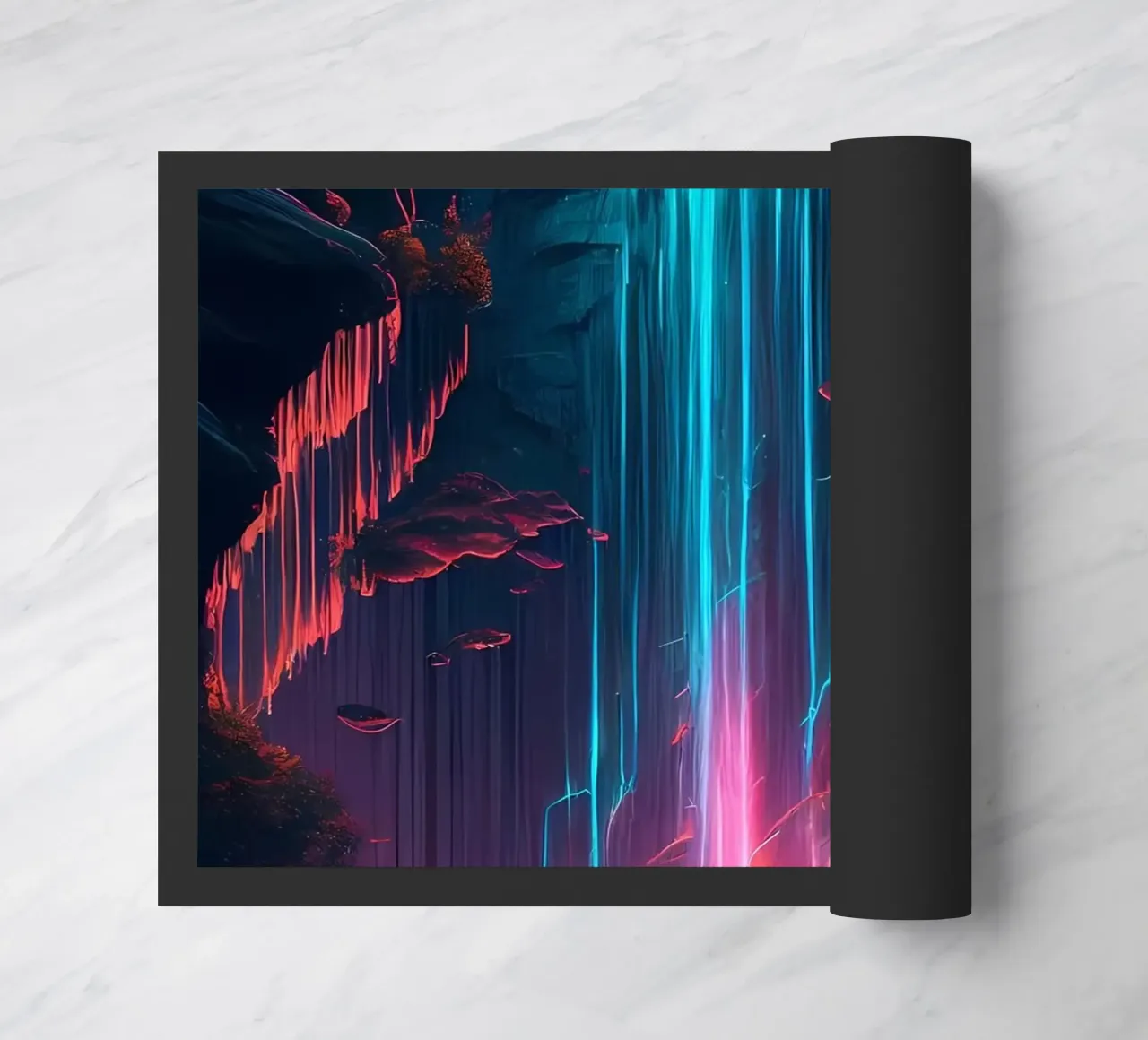Cascata futuristica zerbino da Ginnery