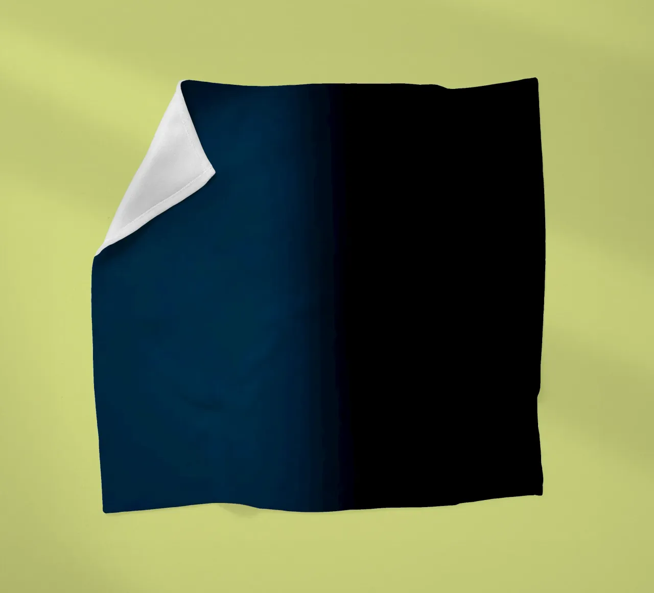 Uniek abstract blauw kleurverloop ontwerp perfecte woonkamer fleecedeken van DesignDoodle