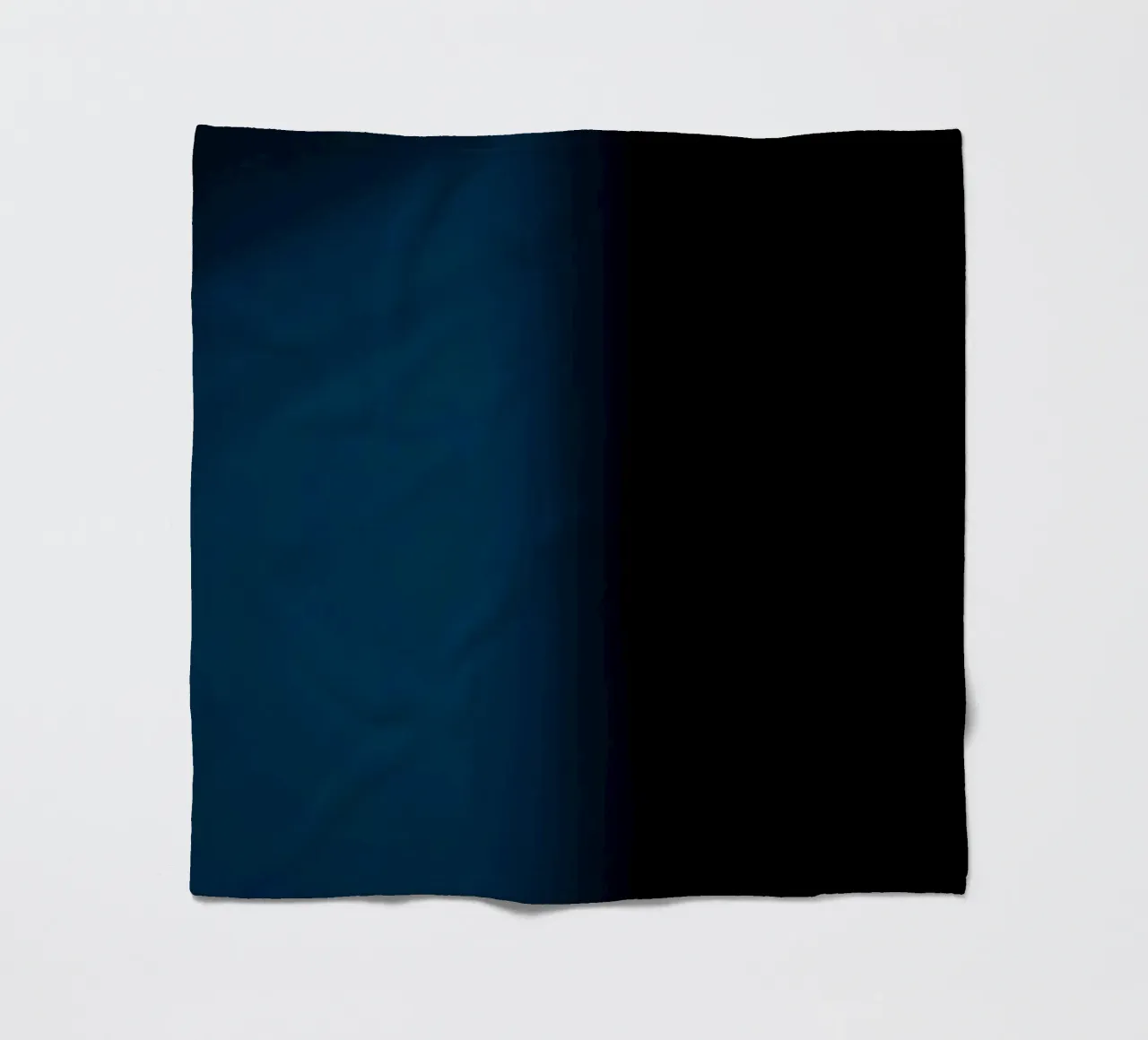 Uniek abstract blauw kleurverloop ontwerp perfecte woonkamer fleecedeken van DesignDoodle