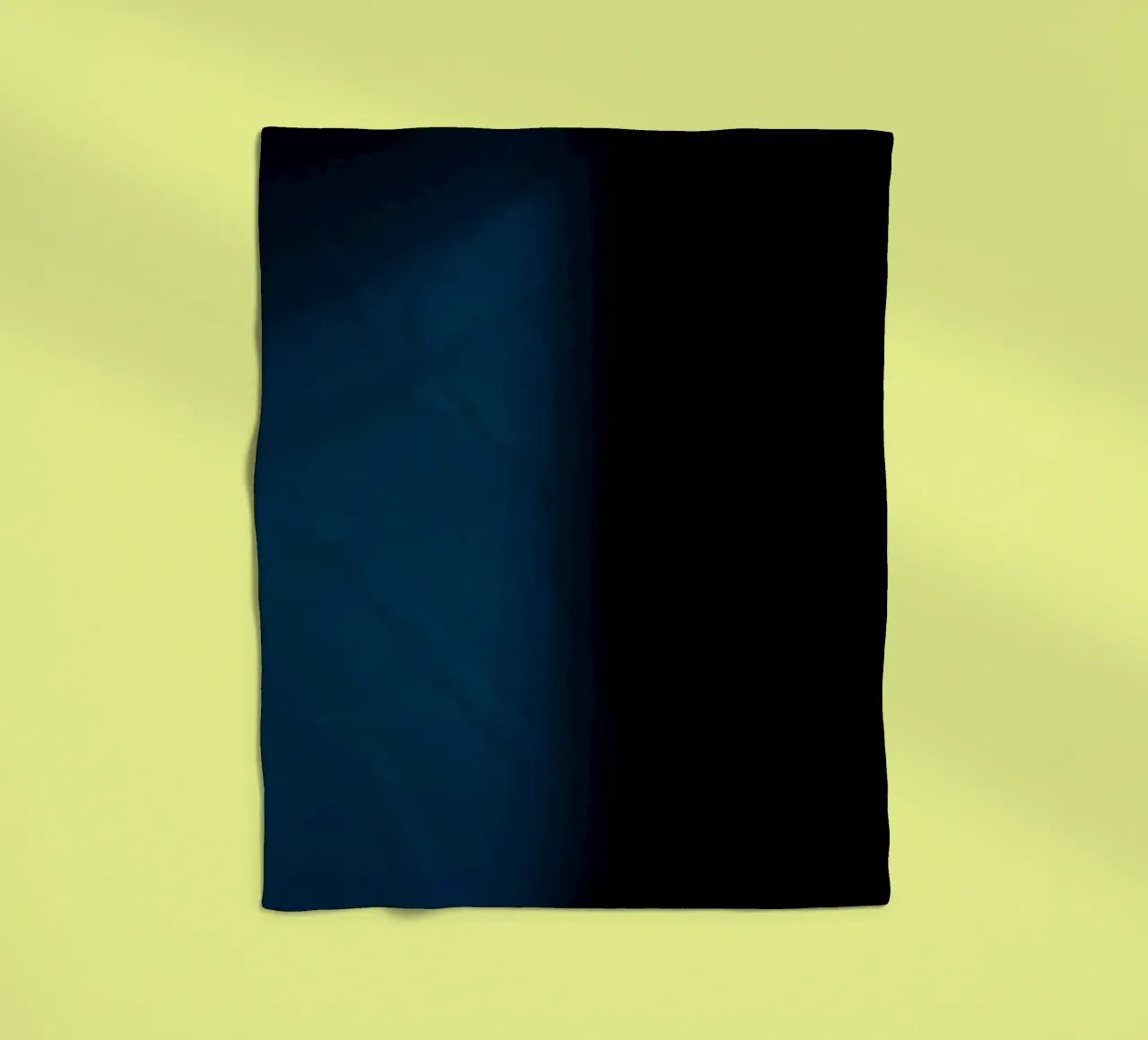 Uniek abstract blauw kleurverloop ontwerp perfecte woonkamer fleecedeken van DesignDoodle