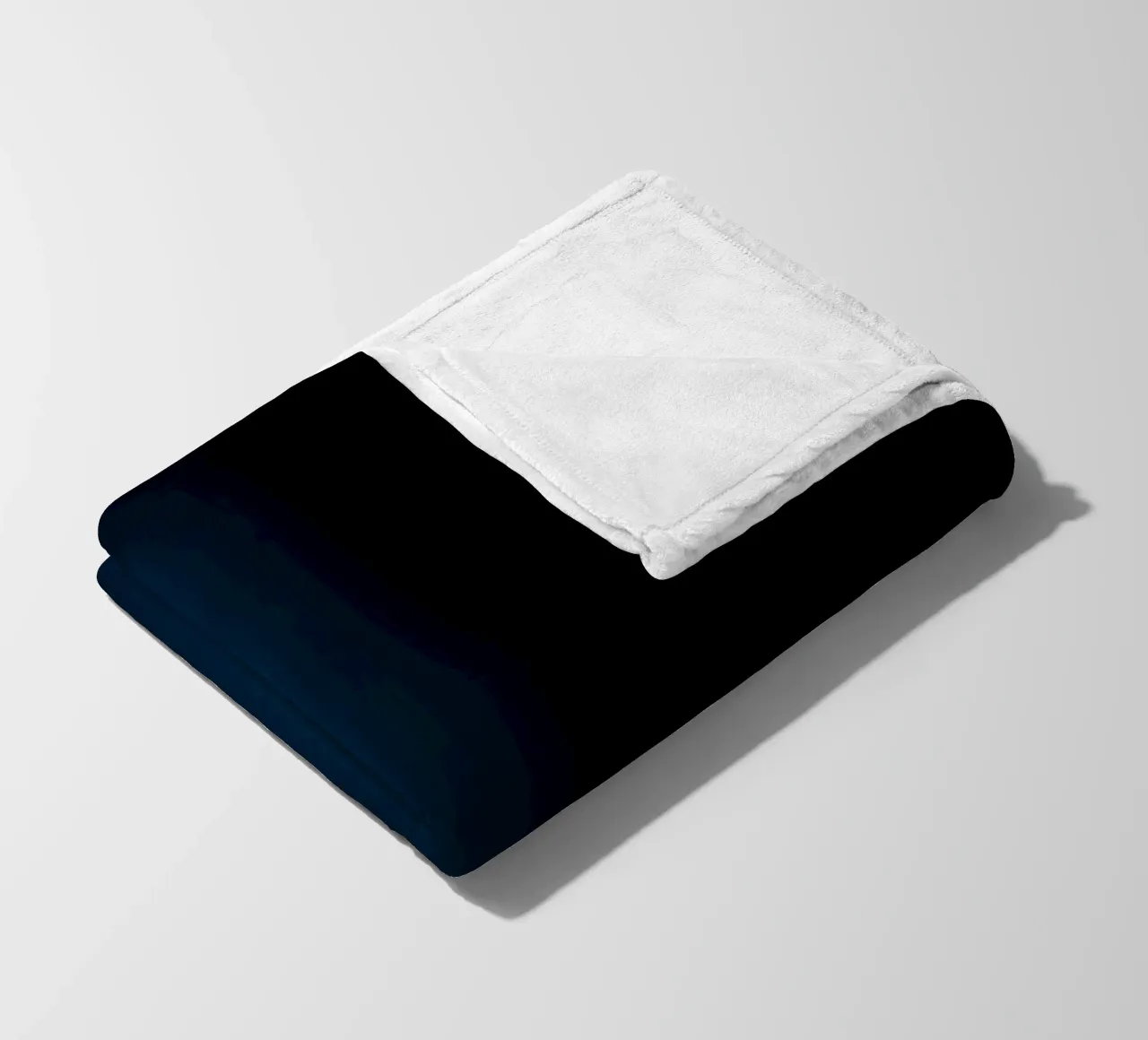Uniek abstract blauw kleurverloop ontwerp perfecte woonkamer fleecedeken van DesignDoodle