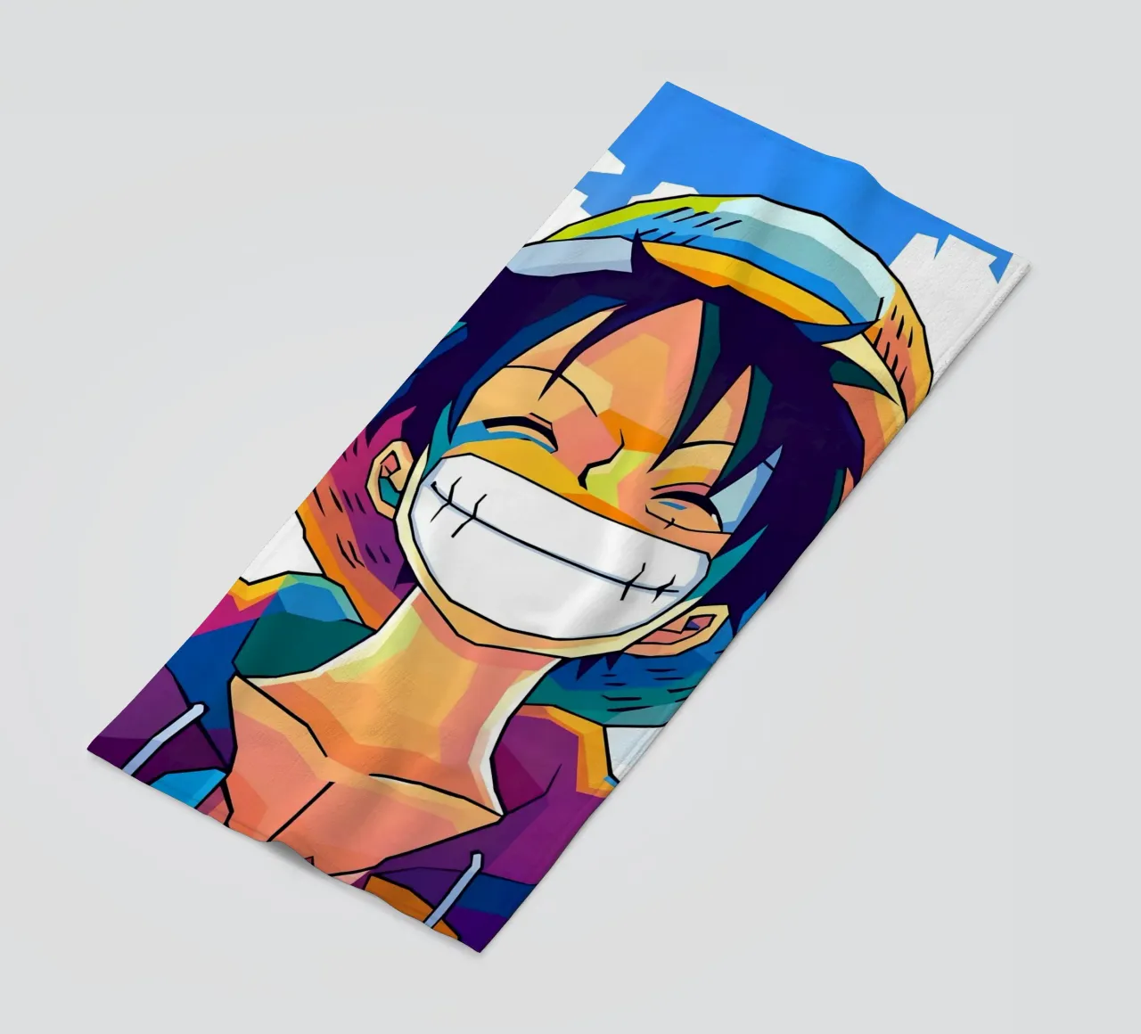 Monkey d Luffy Neon pop art telo mare da BONANZA