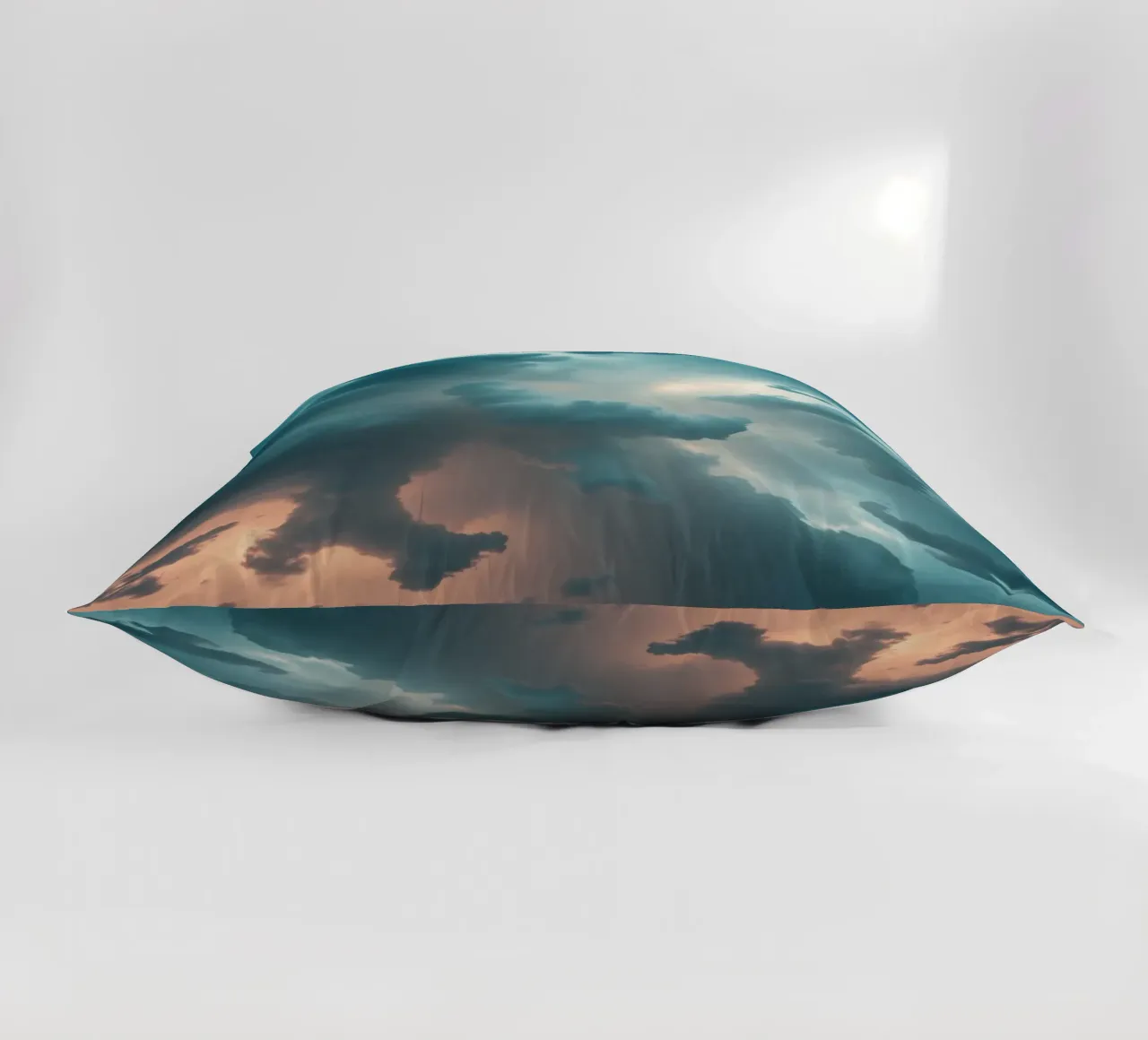 Dramatic cloudy sky formation creating a stunning abstract decorative cushion by DesignDoodle