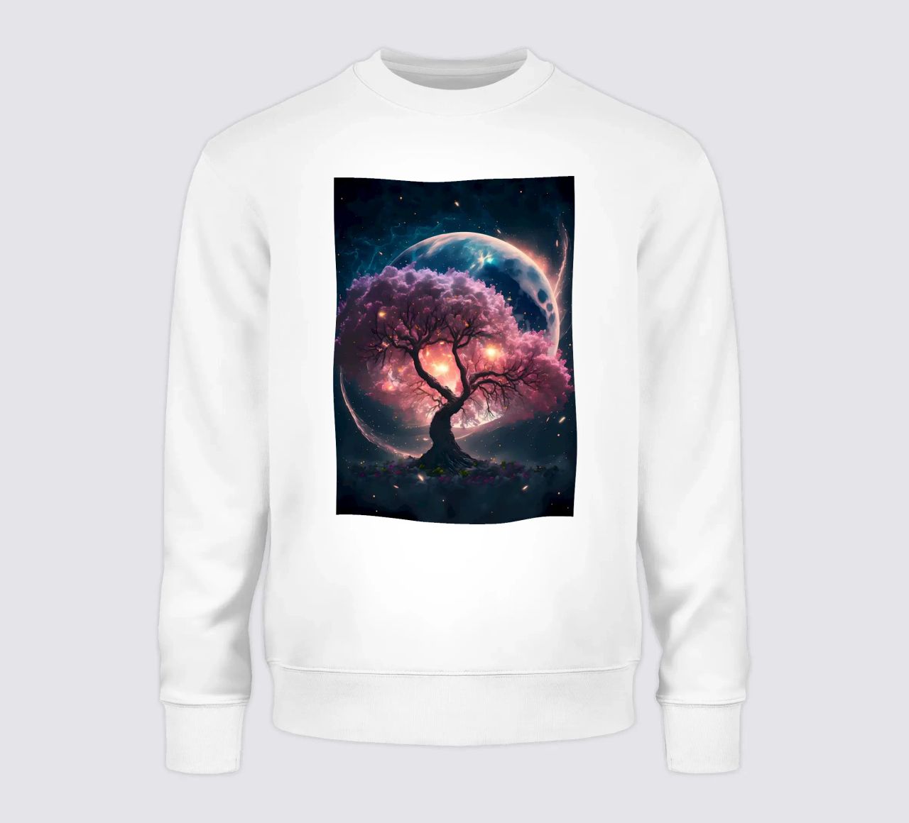 Cosmic Sakura Tree felpa da Ginnery