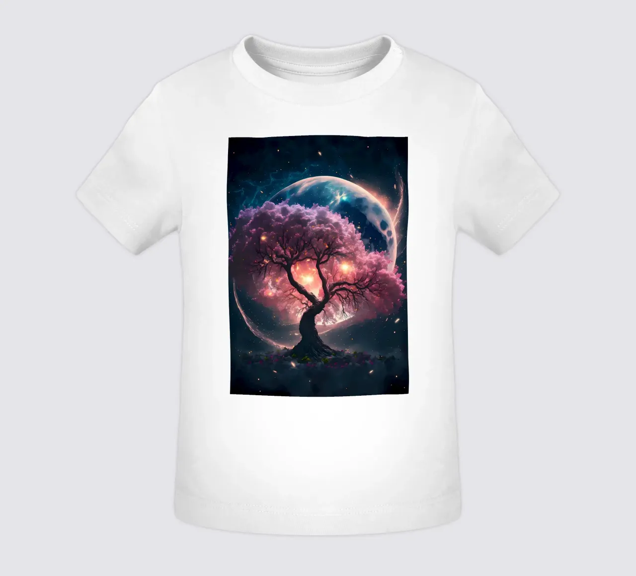 Cosmic Sakura Tree maglietta neonato da Ginnery