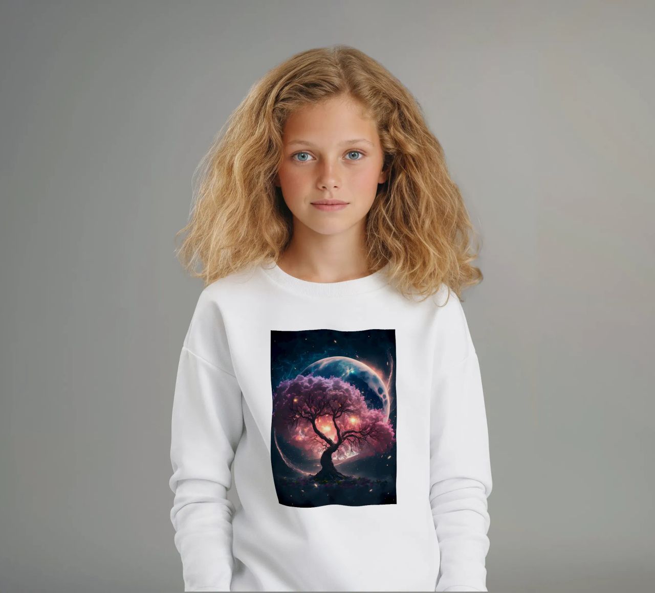 Cosmic Sakura Tree felpa bambino da Ginnery