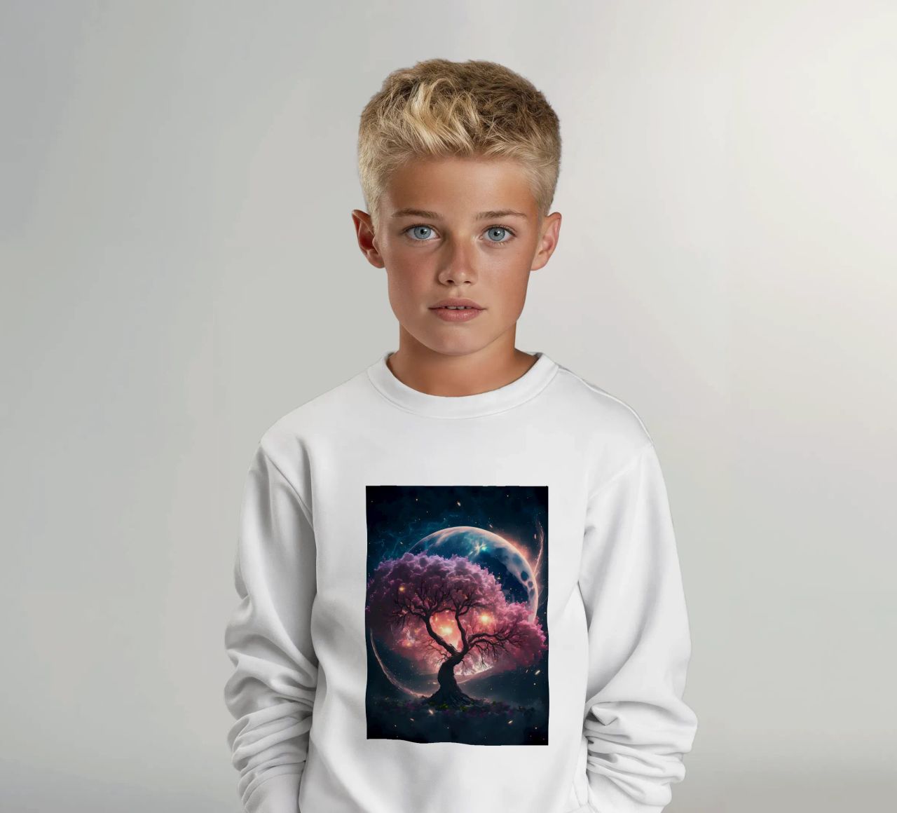 Cosmic Sakura Tree felpa bambino da Ginnery