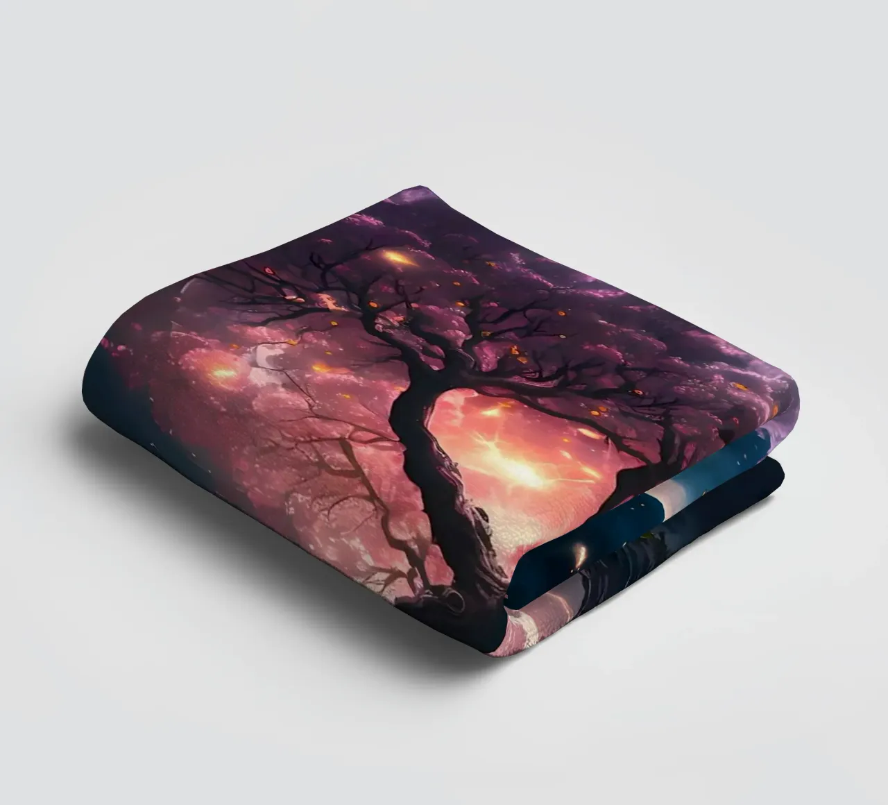 Cosmic Sakura Tree asciugamano da bagno da Ginnery