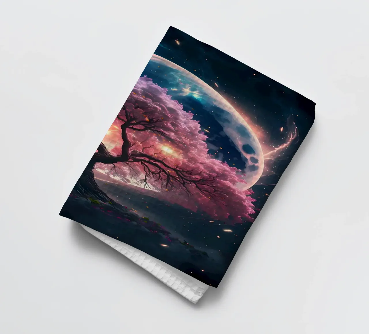 Cosmic Sakura Tree canovaccio da cucina da Ginnery