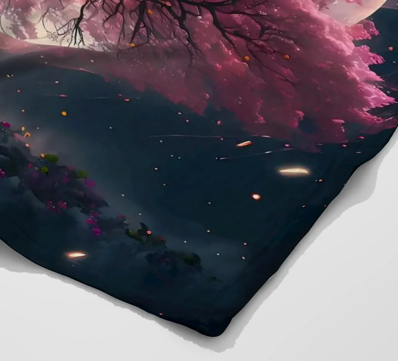 Cosmic Sakura Tree coperta in pile da Ginnery
