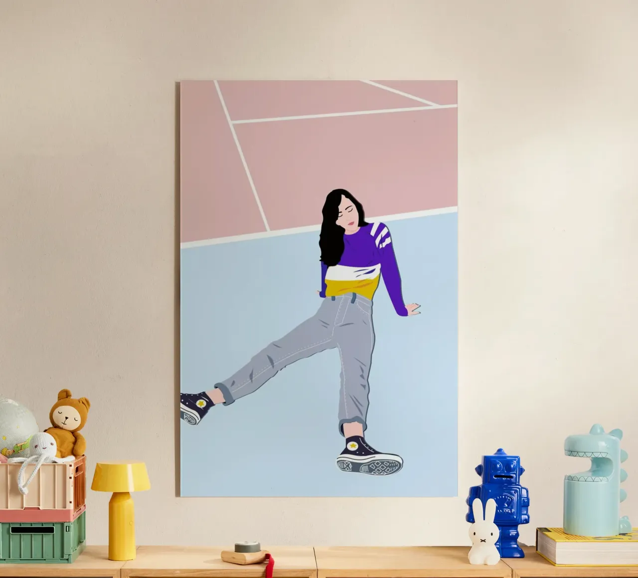 Court plexiglass da Céleste Wallaert