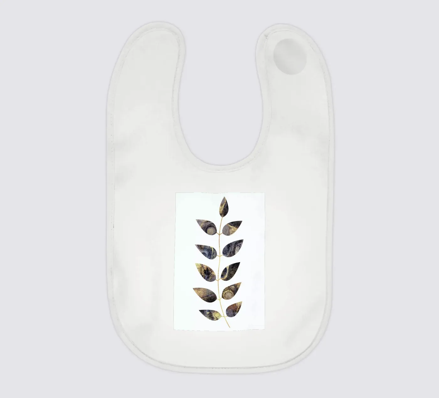 Branch baby bib by Elisabeth Fredriksson