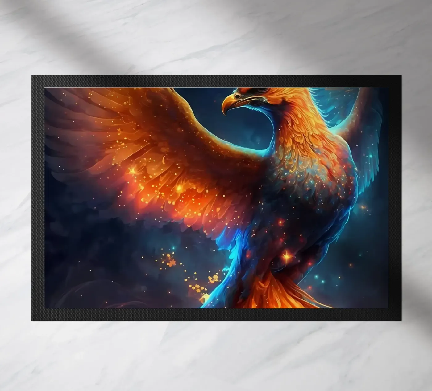 Uccello della Fenice zerbino da Ginnery