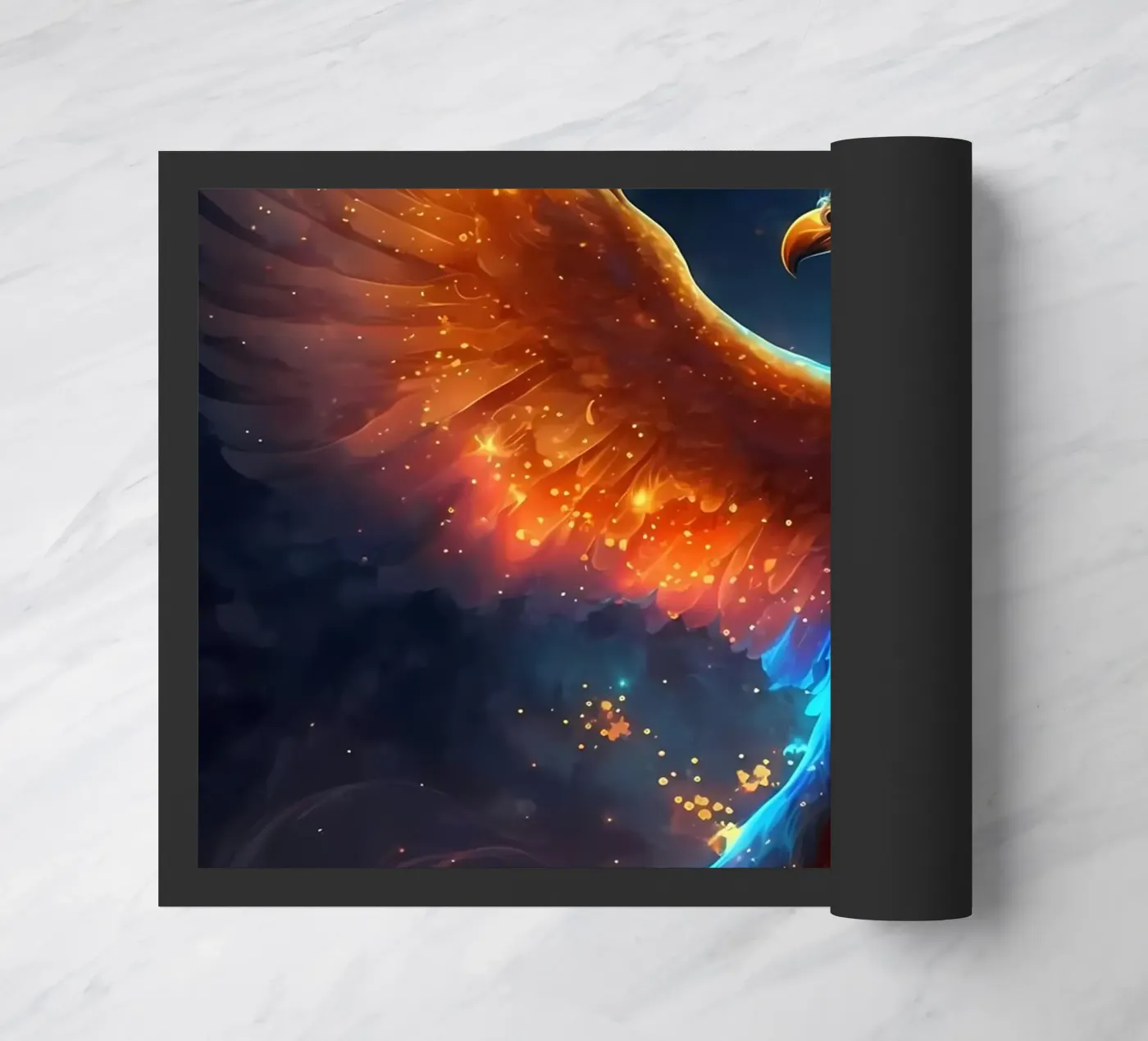 Uccello della Fenice zerbino da Ginnery