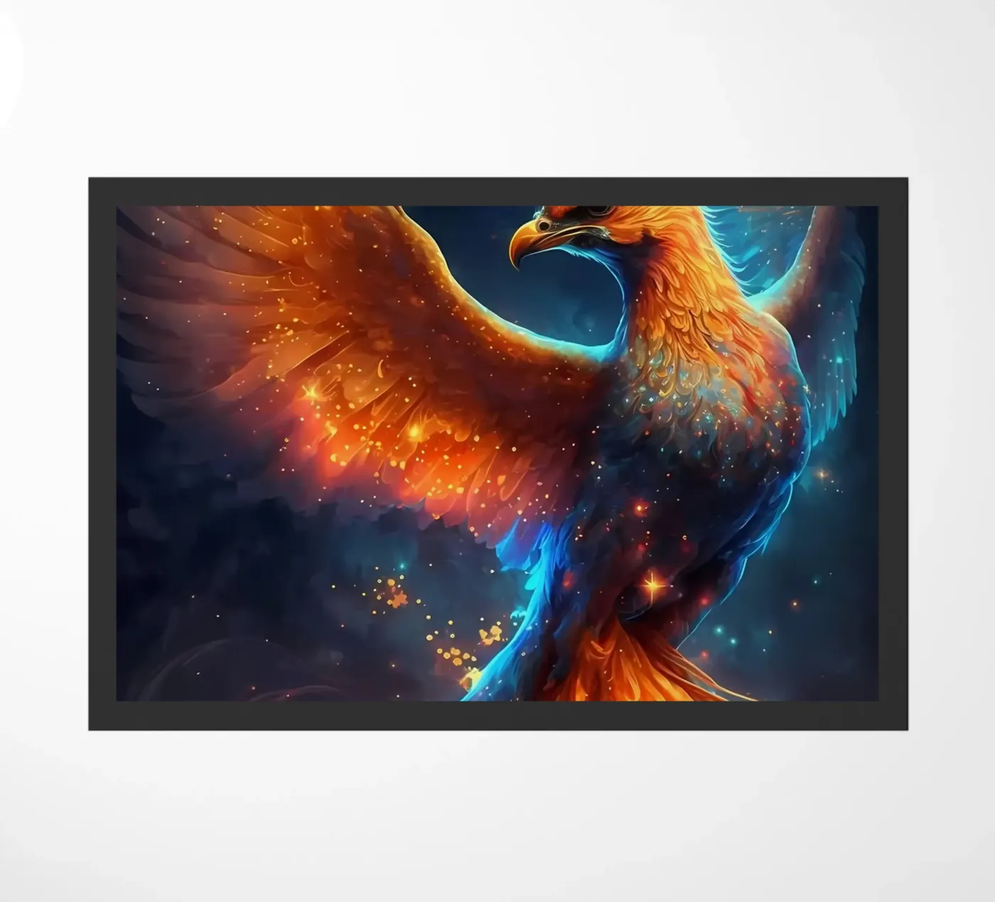 Uccello della Fenice zerbino da Ginnery