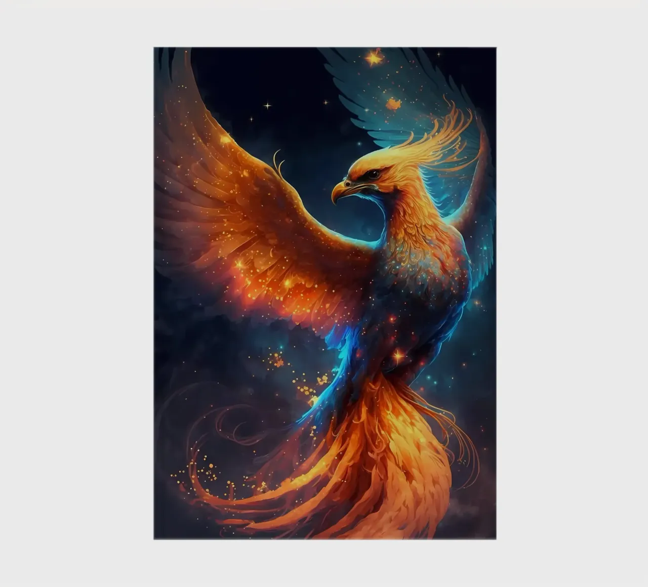 Phoenix Bird notebook by Ginnery