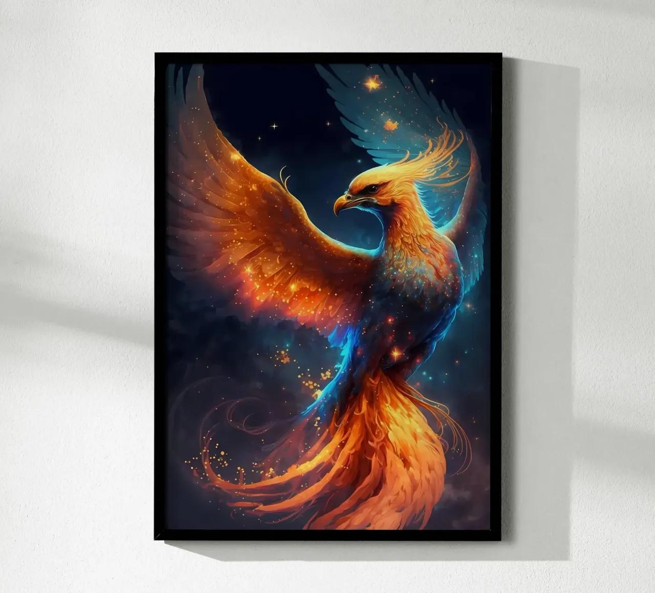 Uccello della Fenice poster da Ginnery