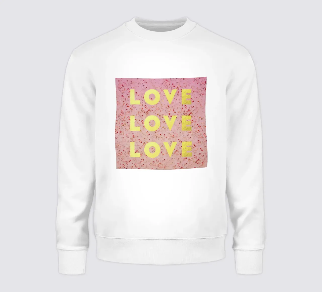 Love & Roses felpa da Leah Flores