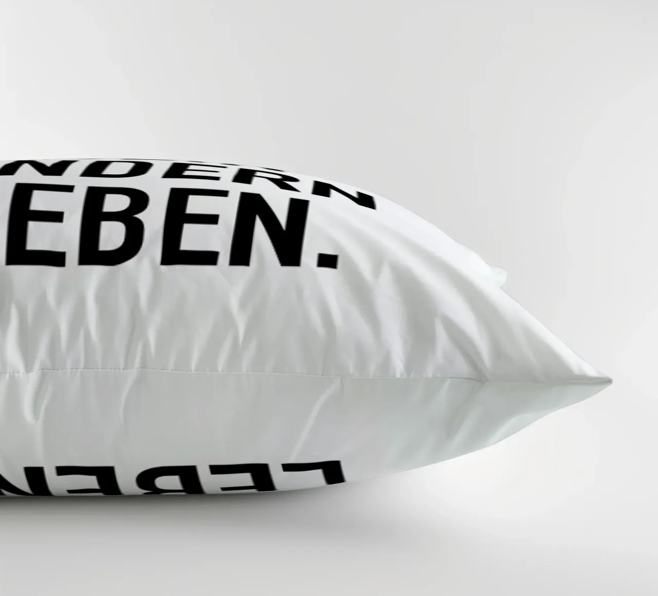 Ändern Leben decorative cushion by Amy & Kurt
