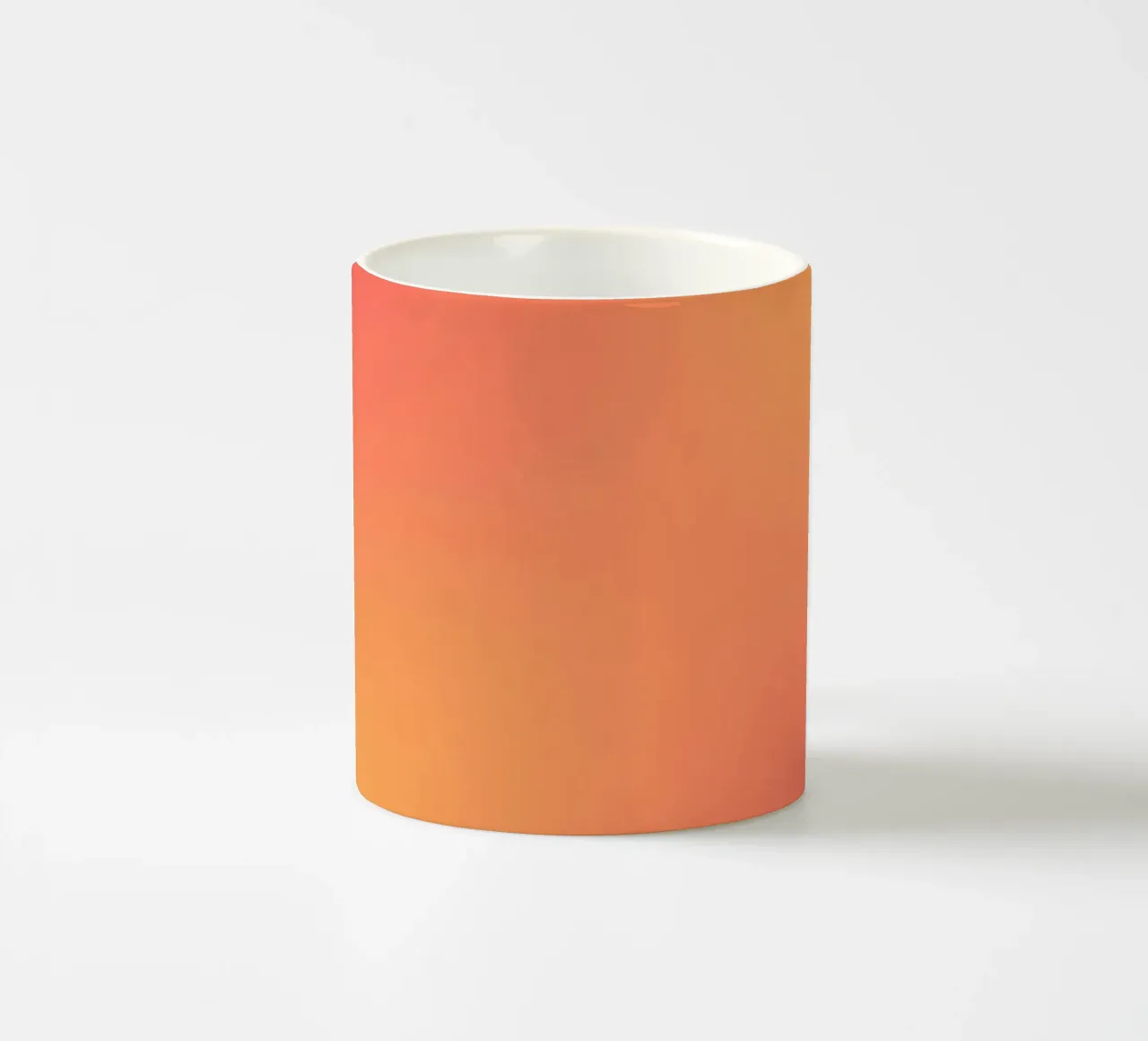 Abstract kleurverloop met zachte pasteltinten keramische mok van DesignDoodle