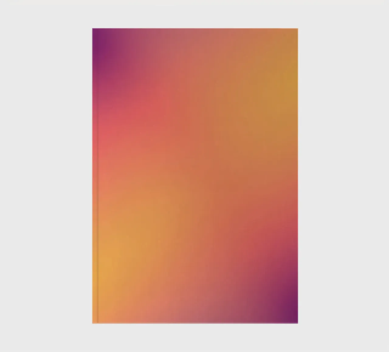 Abstract gradient design featuring soft pastel hues notebook by DesignDoodle