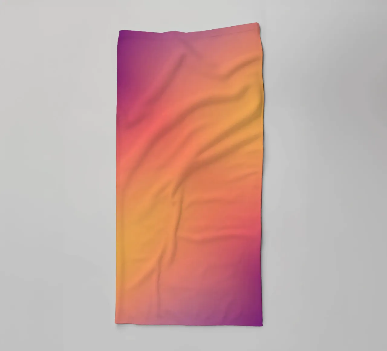 Abstract kleurverloop met zachte pasteltinten badhanddoek van DesignDoodle