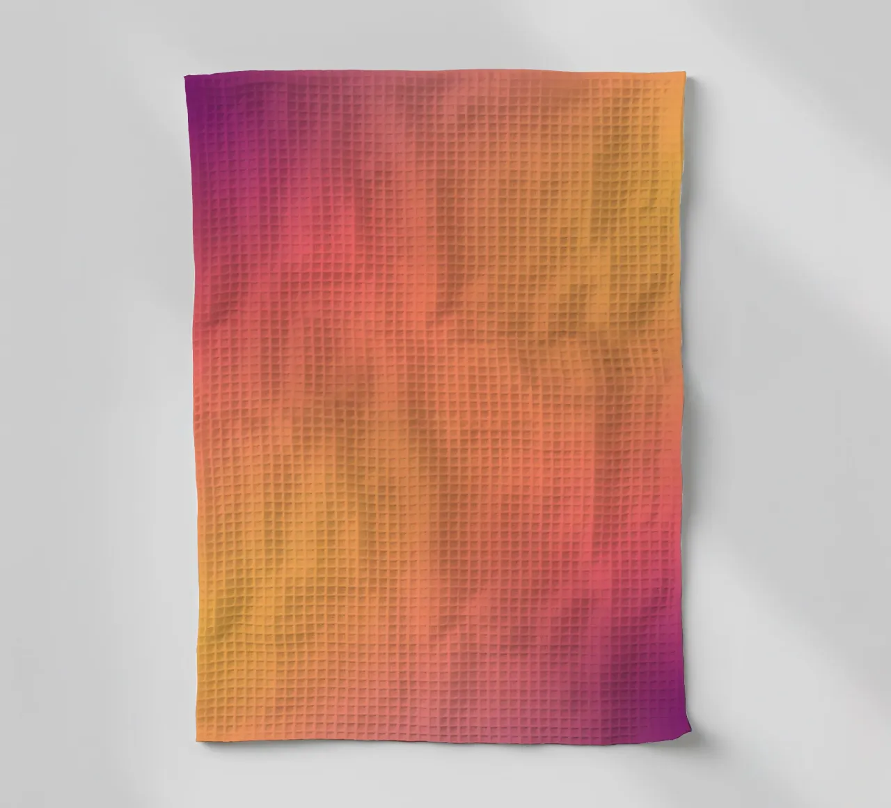 Abstract gradient design featuring soft pastel hues tea towel by DesignDoodle