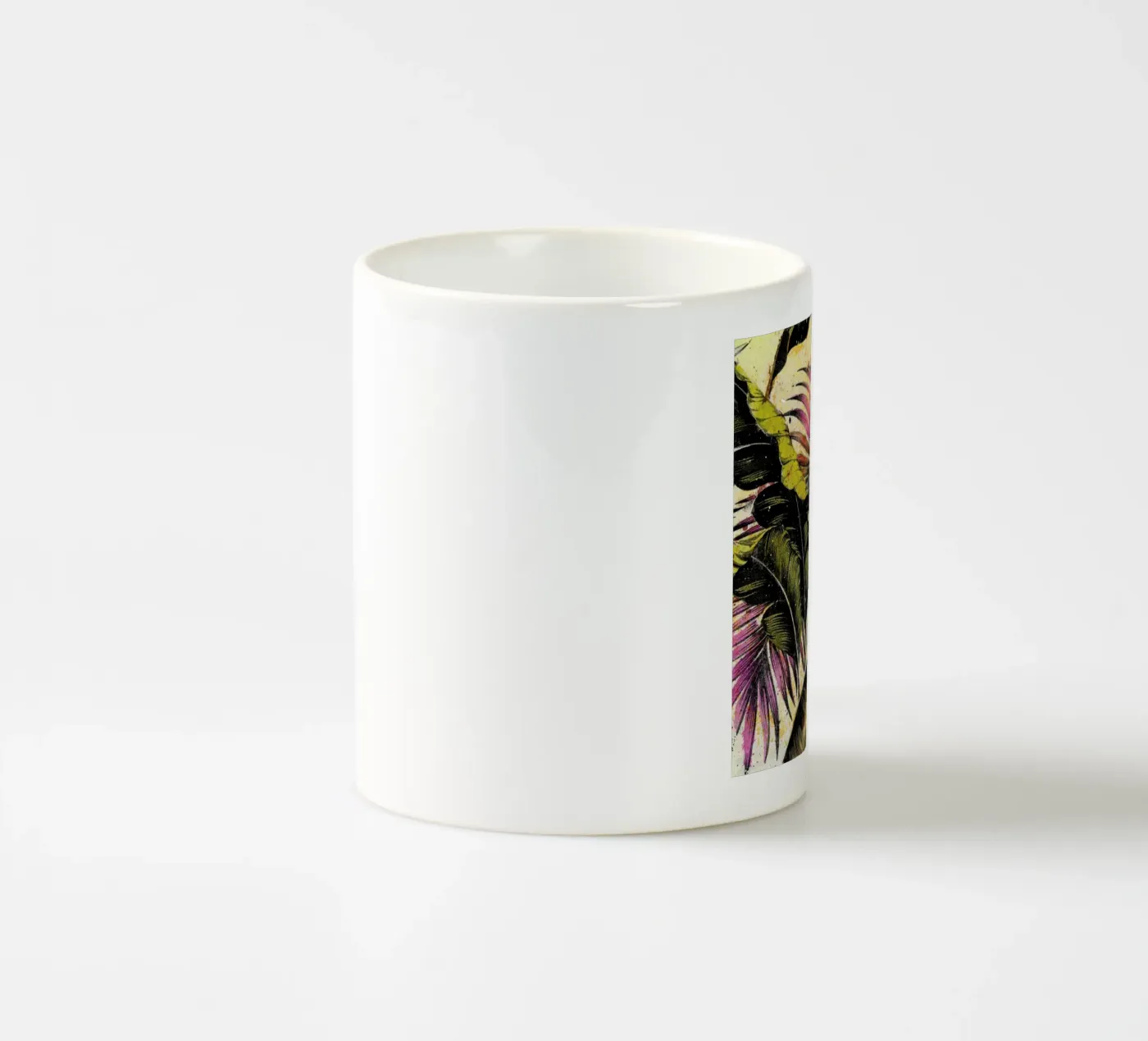Conversation ceramic mug by Tameo