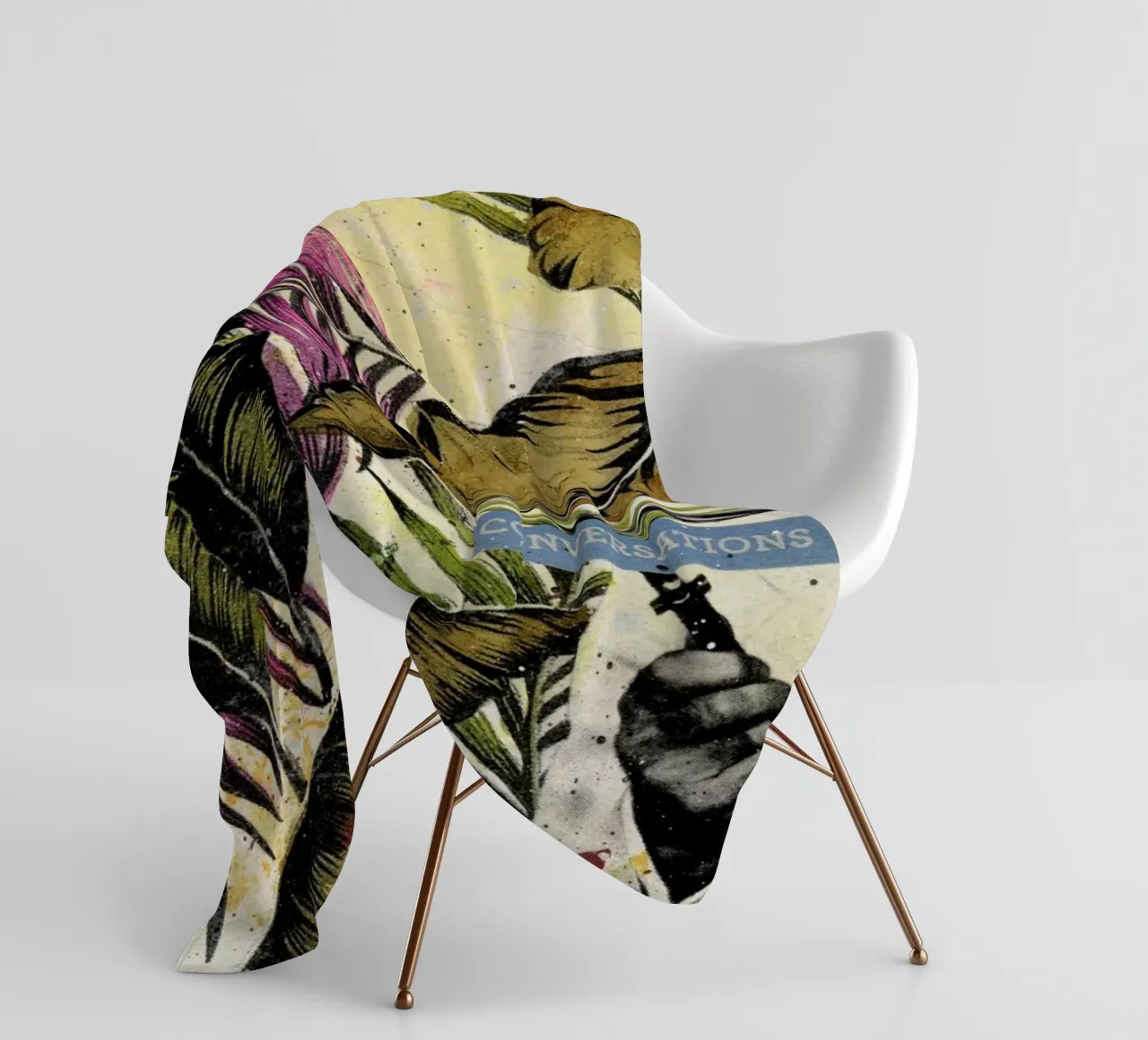 Conversation Fleecedecke von Tameo