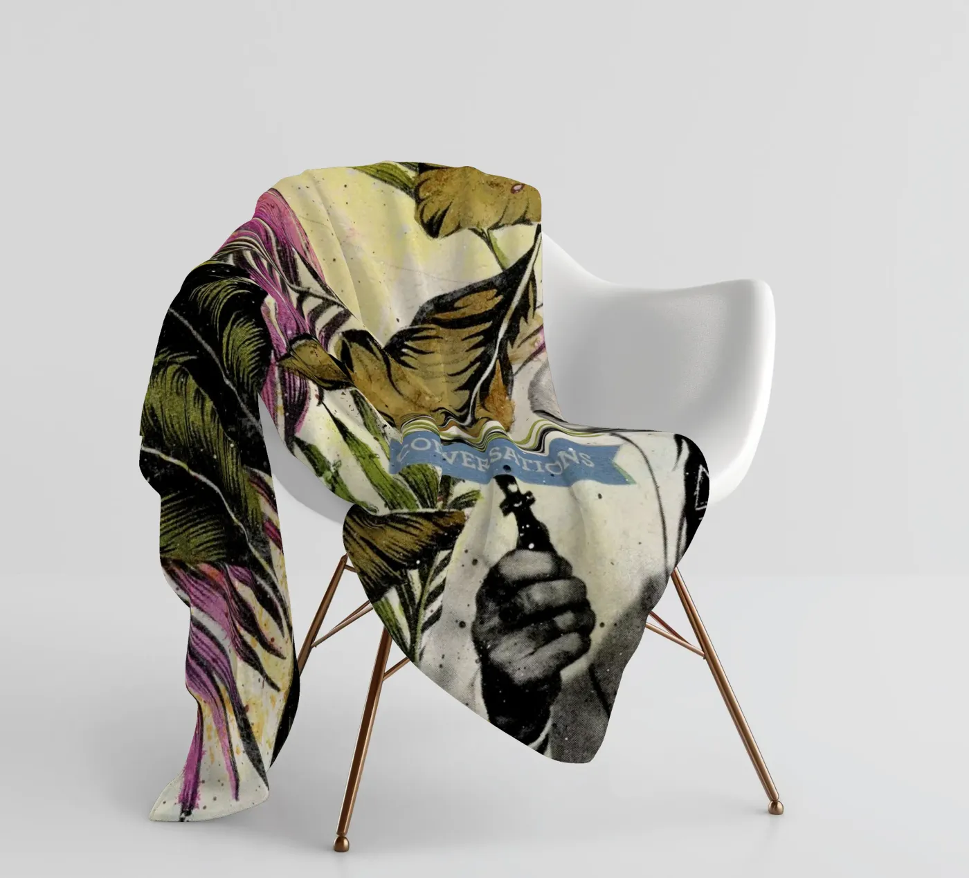 Conversation Fleecedecke von Tameo