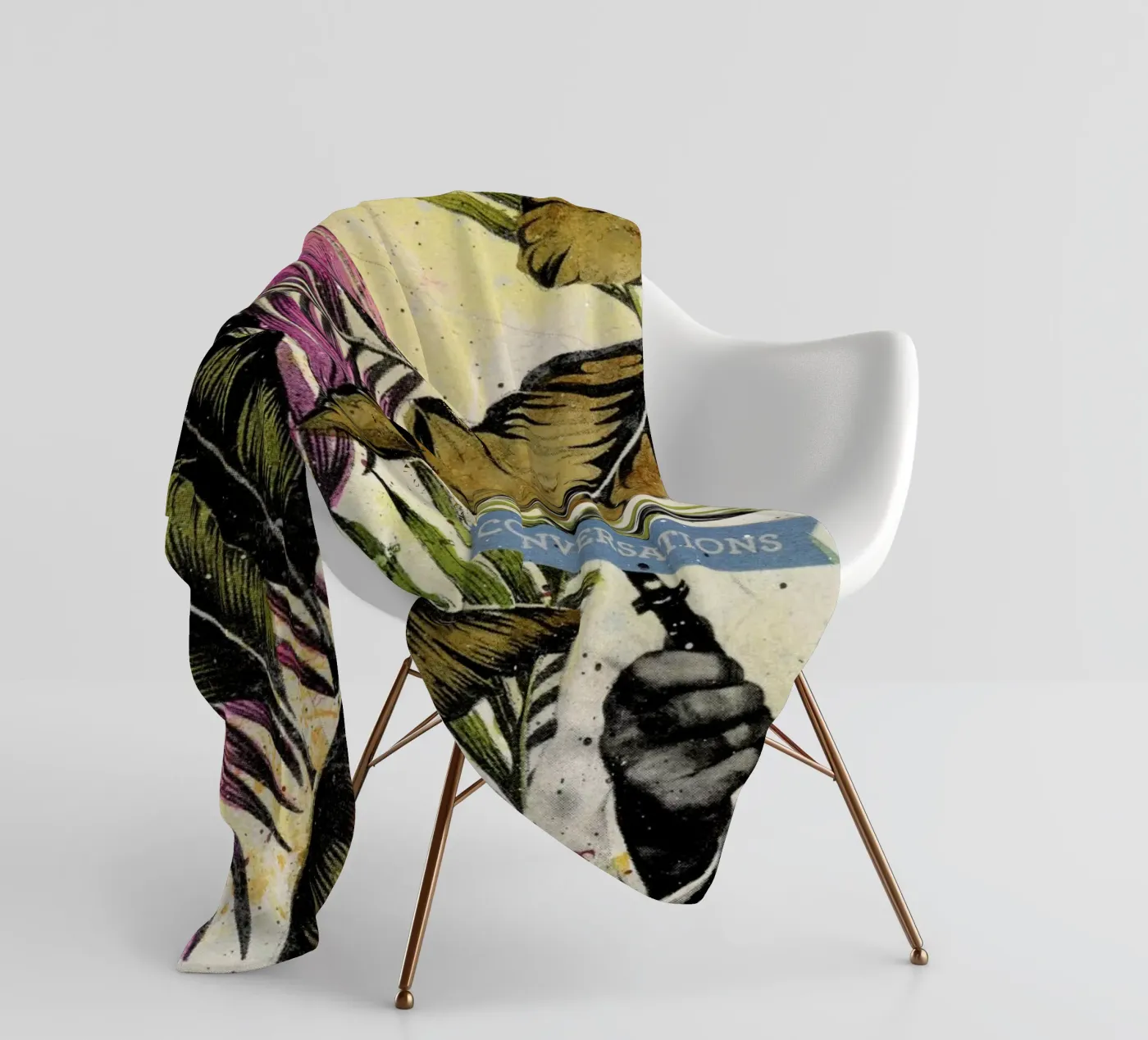 Conversation Fleecedecke von Tameo