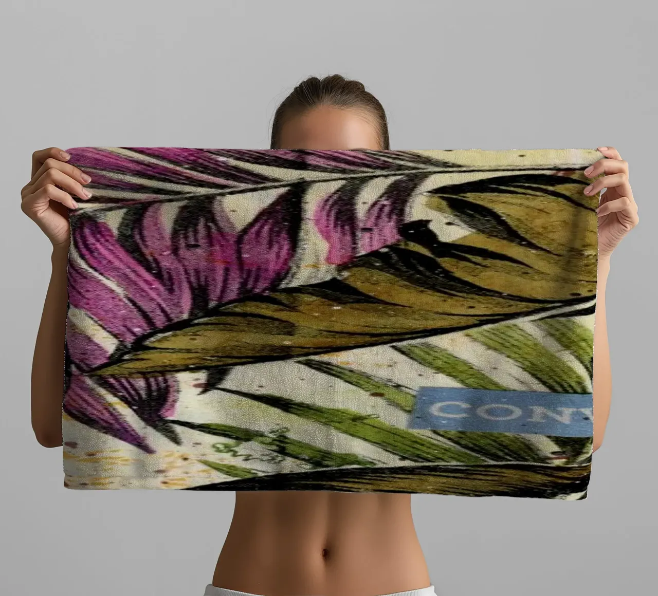 Conversation towel by Tameo