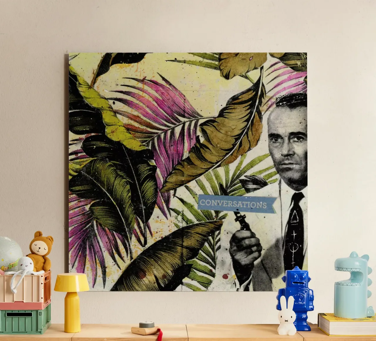 Conversation forex plate by Tameo