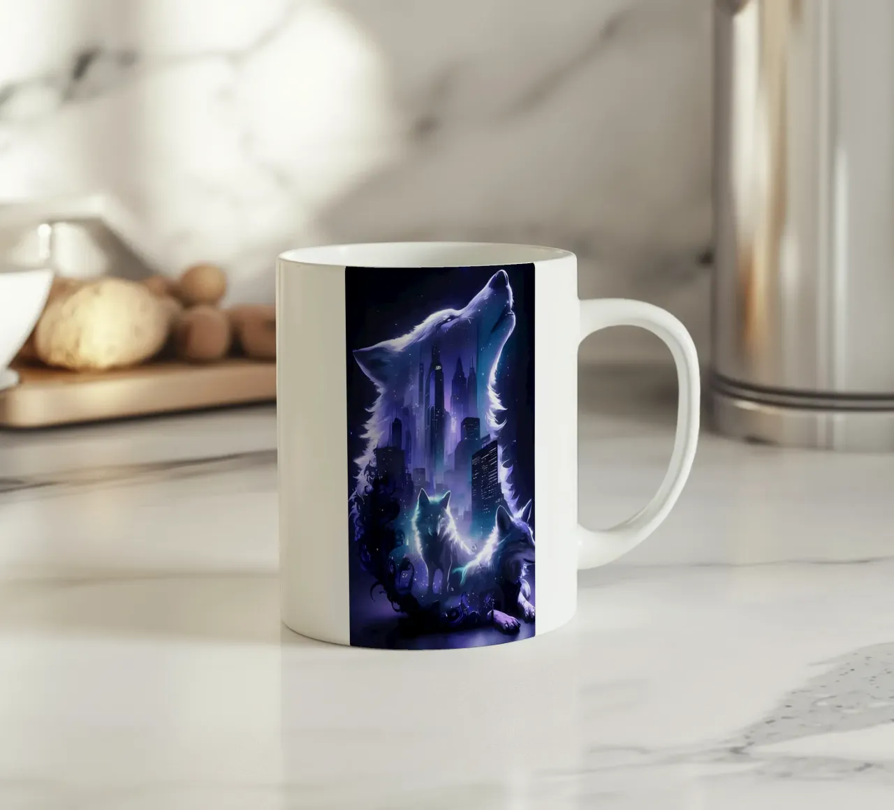 Poster minimalista 242 tazza in ceramica da Kadynce
