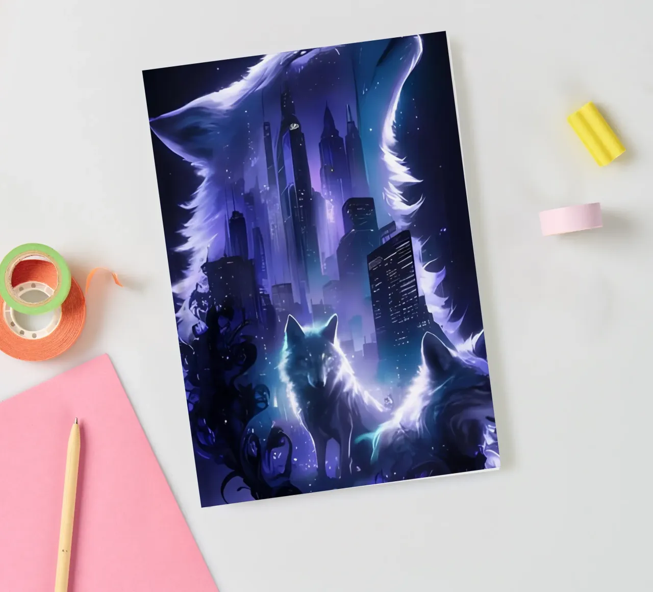 Minimalist Poster 242 notebook by Kadynce