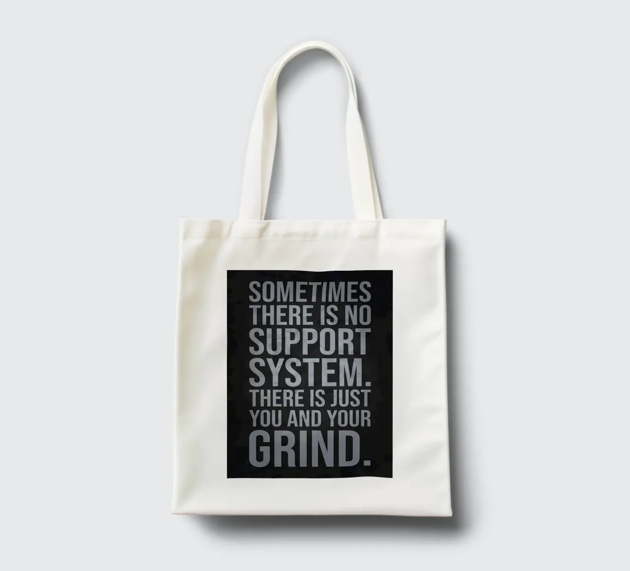 Solo tu e il tuo Grind borsa in juta da Delaplane