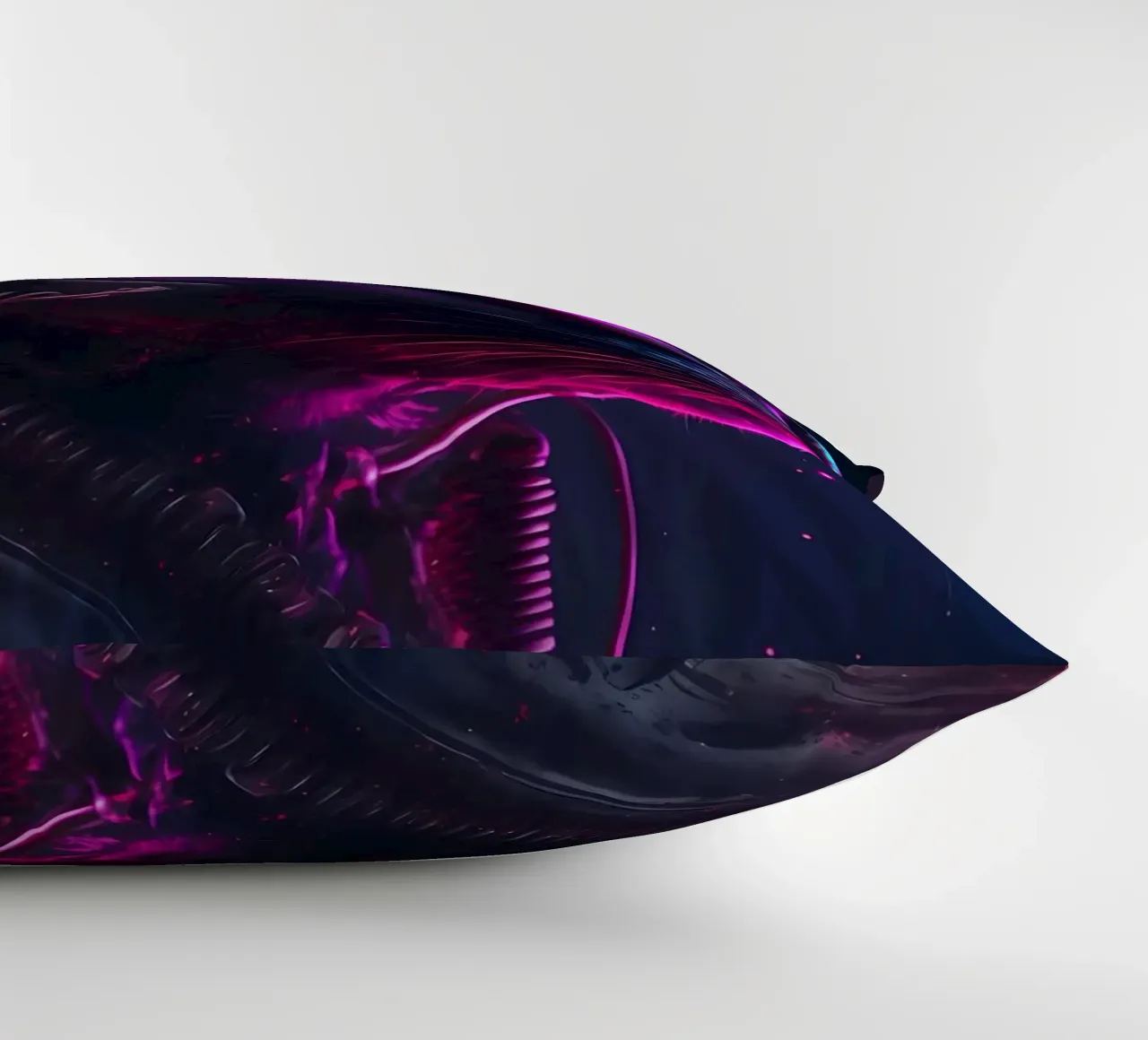 Gatto umano cyberpunk cuscino da Mikesell