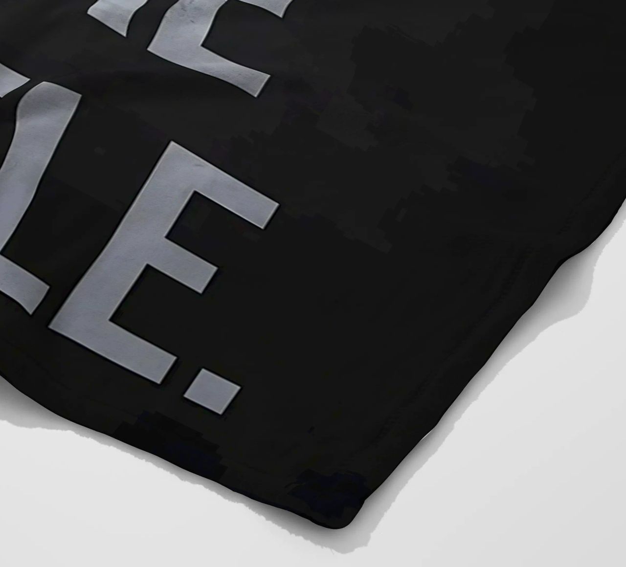 Meno scuse più impegno coperta in pile da Bassy