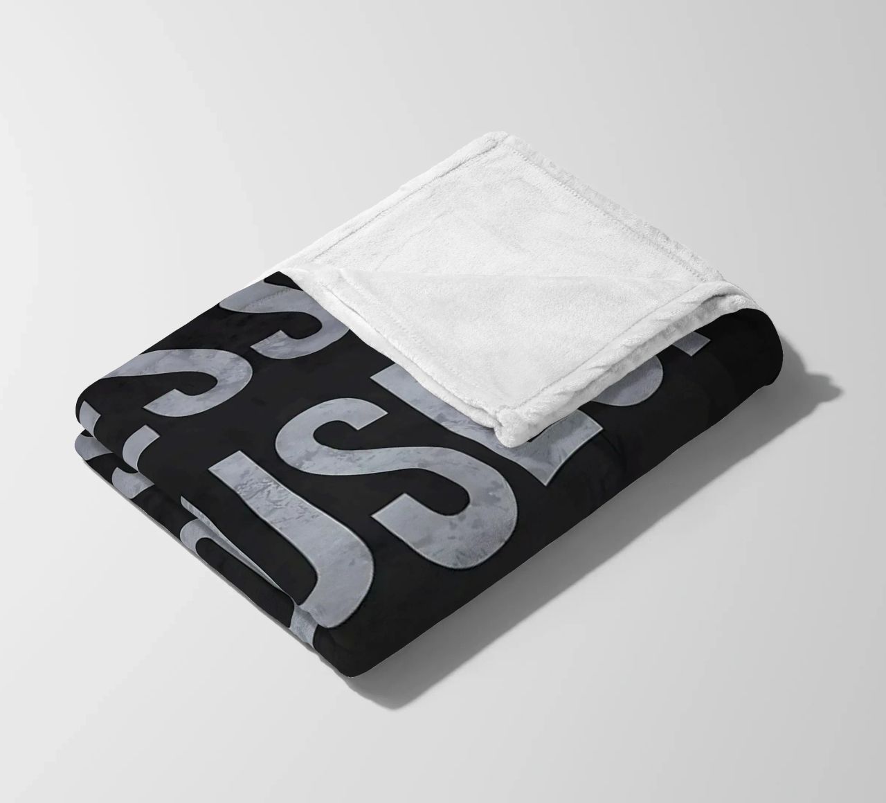 Meno scuse più impegno coperta in pile da Bassy