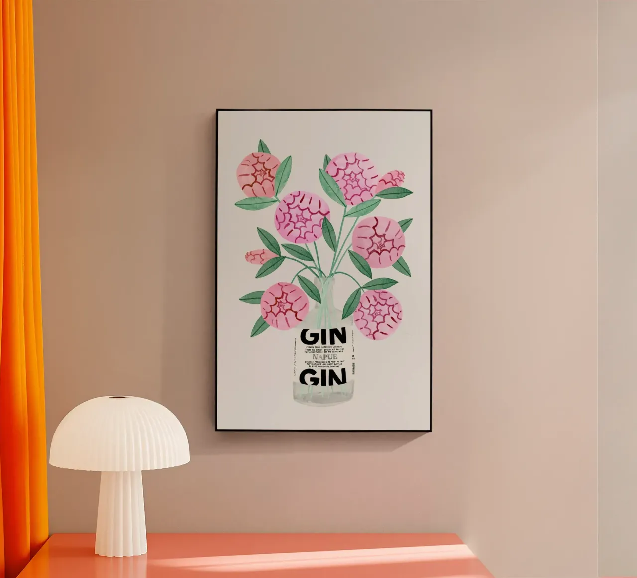 Ginspiration No. 1 plexiglass da typealive