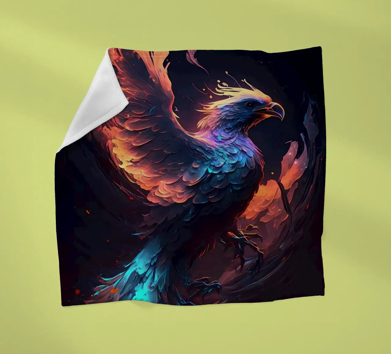 Uccello della Fenice coperta in pile da Mikesell