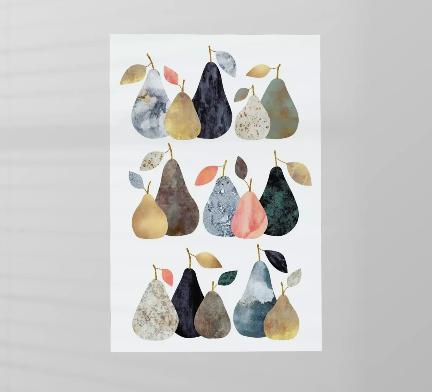 Pears backlit folie van Elisabeth Fredriksson