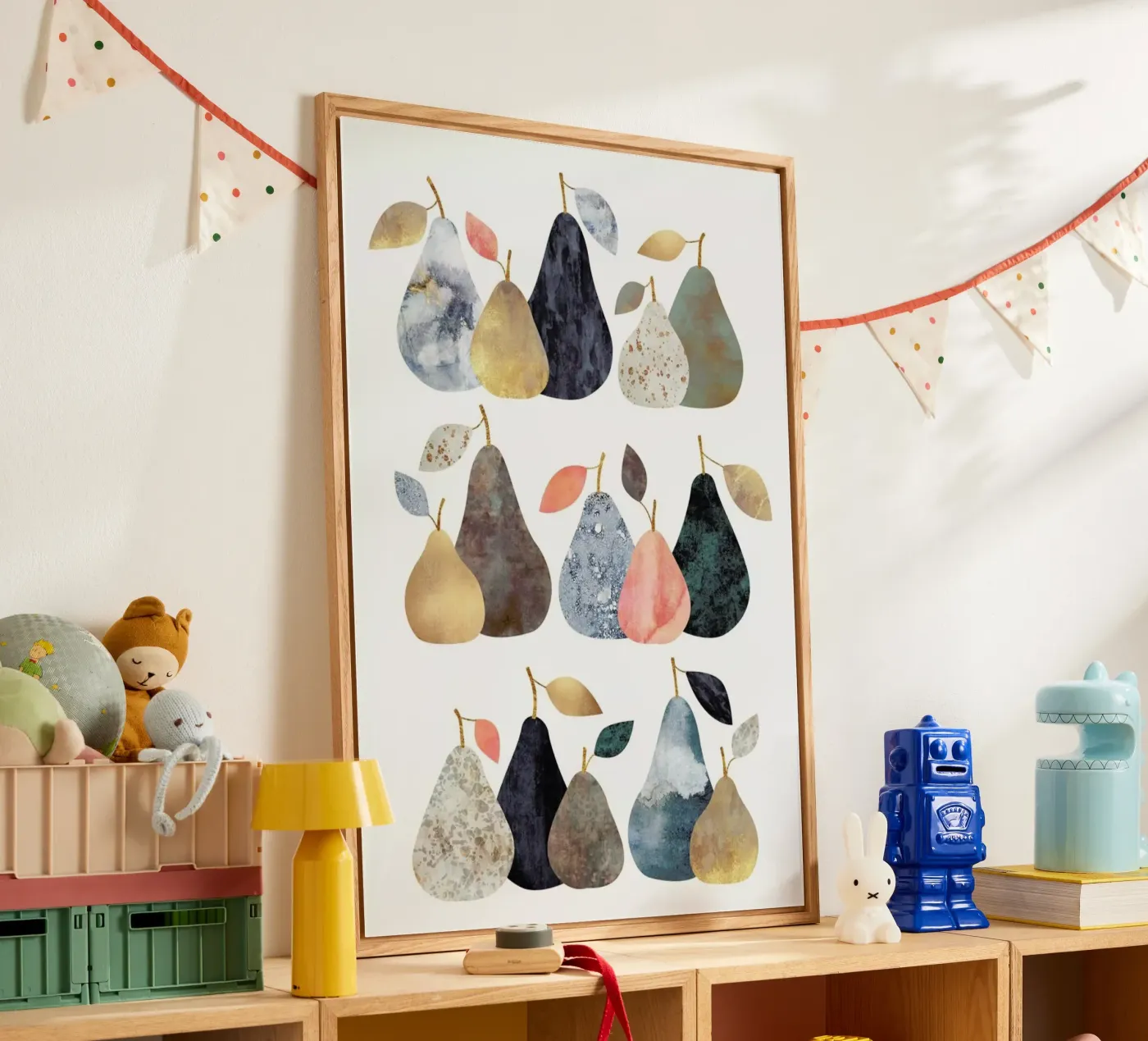 Pears Acryl-Glas von Elisabeth Fredriksson